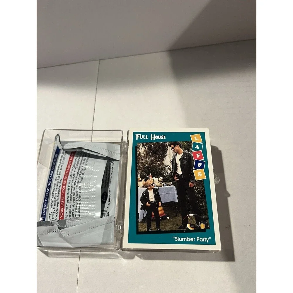 1991 LAFFS Complete 80 Card Set Full House, Perfect Strangers, Family Matters